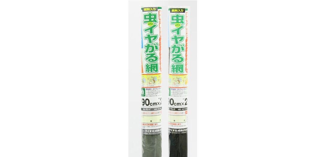 虫のイヤがる網