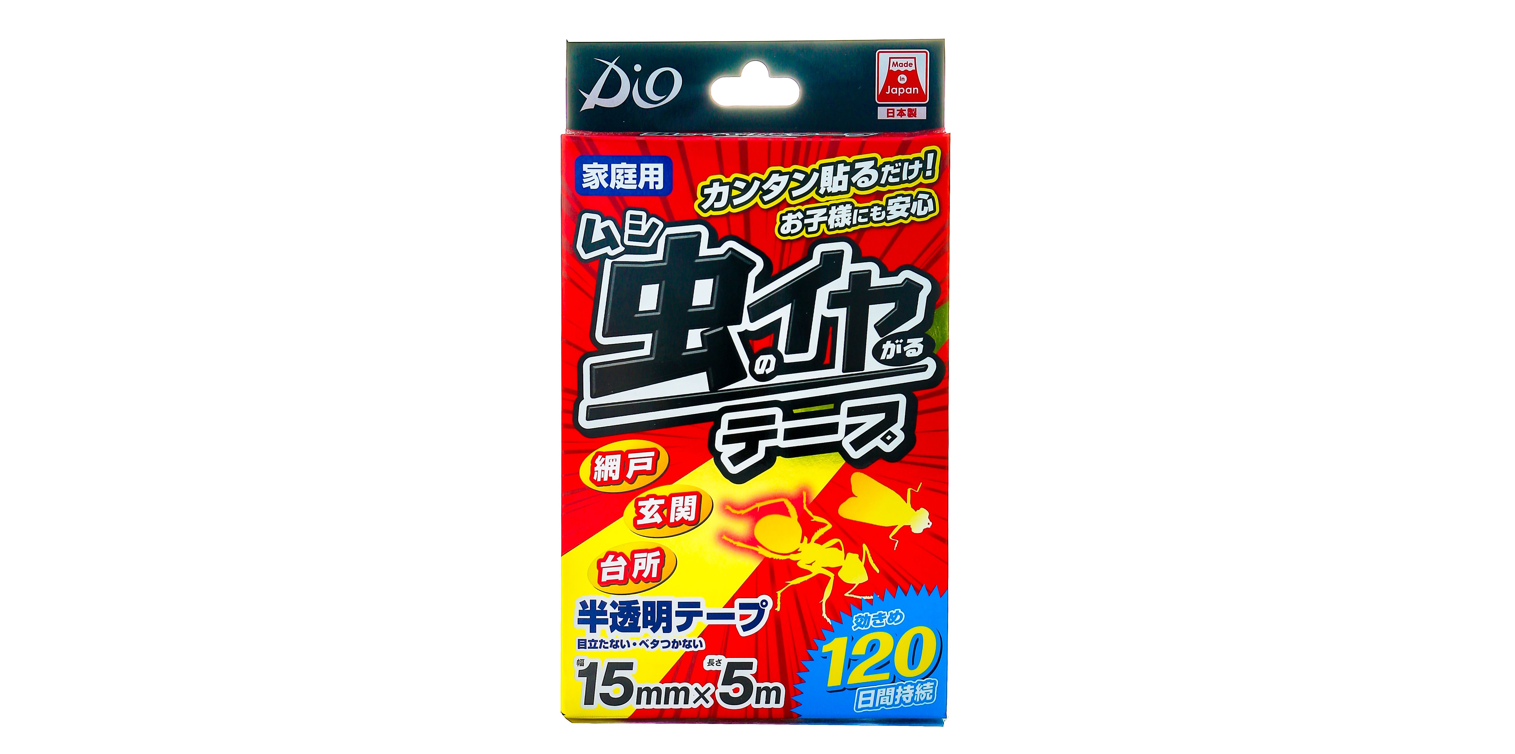 虫のイヤがるテープ